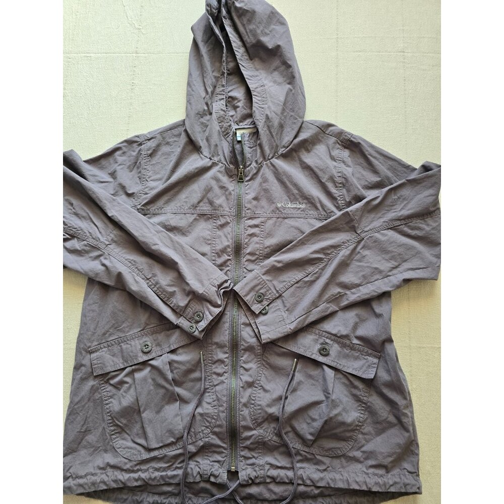 Columbia Women’s Gray Hooded Jacket 2017 (L)